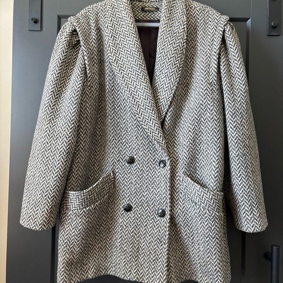 Micki! Jackets & Blazers - Vintage 1980s Double breasted Wool Coat